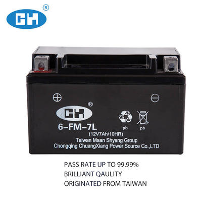 Chuangxiang 6-FM-7L Maintenance Free battery 12V 7Ah AGM Sealed Lead Acid Battery For Motorcycle