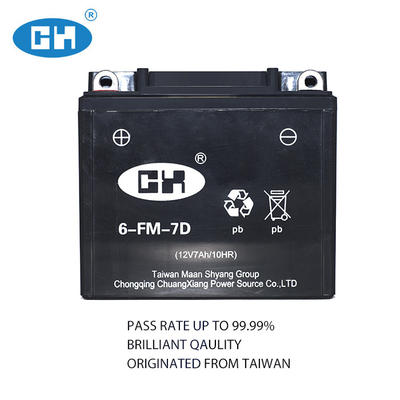 Chuangxiang  6-FM-7D Maintenance Free Battery 12V 7Ah Sealed Lead Acid Motorcycle Battery