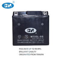 4Ah 12V Motorcycle Battery MTX5L-BS Maintanence Free Battery Chuangxiang