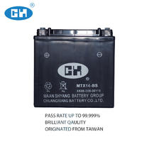 MTX14-BS Chuangxiang 12Ah 12V Maintenance Free Battery For Motorcycle